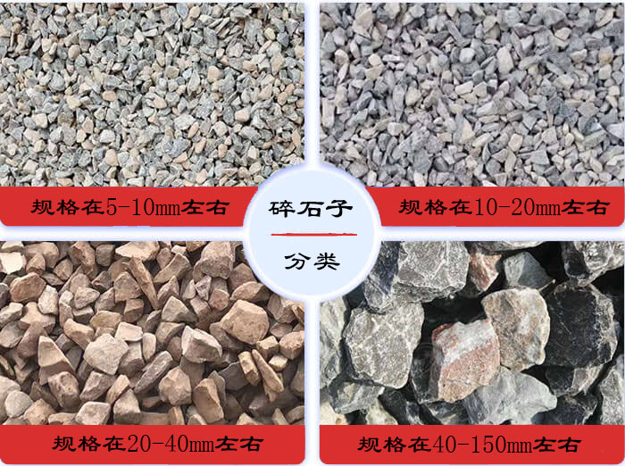 碎石子分類