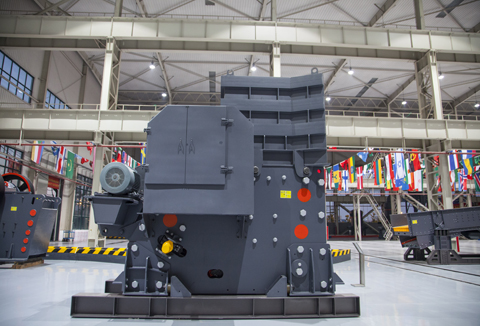 C6X顎式破碎機(jī)展廳圖